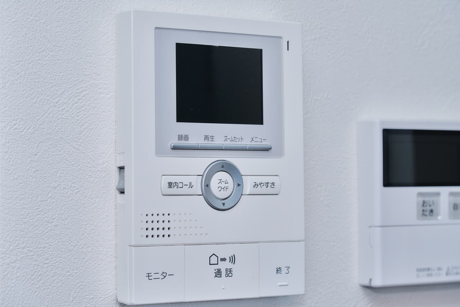 モニター付きインターホン設置