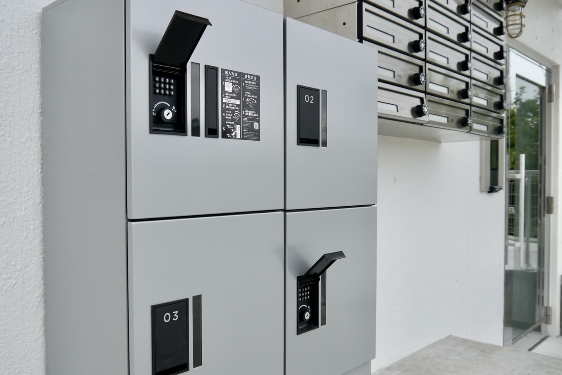 宅配ボックス設置